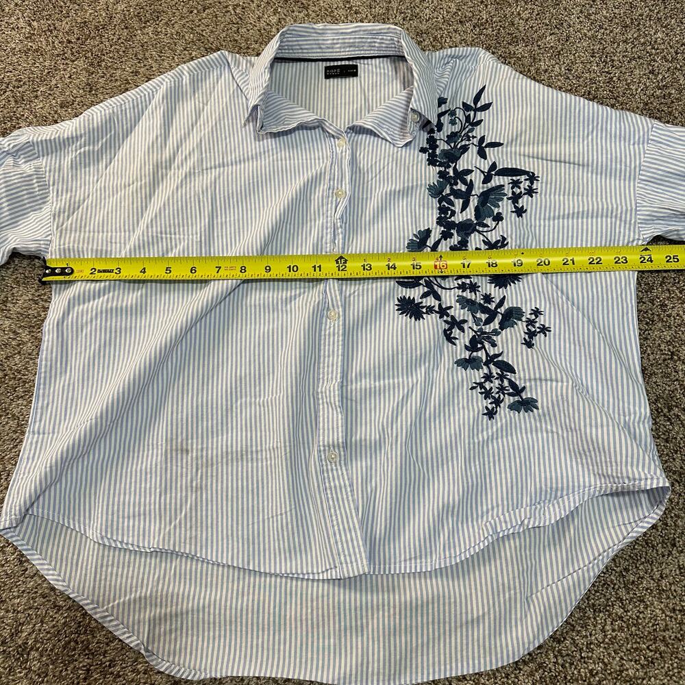 PADINI Women's Rope Long Sleeve Stripes Shirt Size M In Multi - Picture 5 of 8